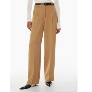 Aritzia Tan Wide Leg Pants